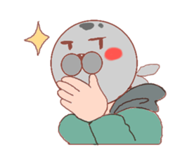 Mask seal sticker #5175646