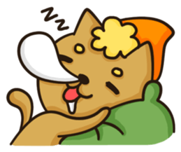 Cat family's Daily life sticker #5176024