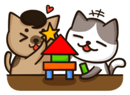 Cat family's Daily life sticker #5176041