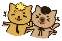 Cat family's Daily life sticker #5176043