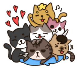 Cat family's Daily life sticker #5176050