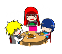 Aruna and Friends sticker #5176343