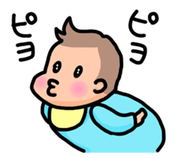 Adorable Baby sticker #5176658