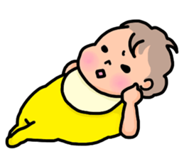 Adorable Baby sticker #5176674