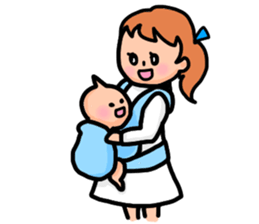 Adorable Baby sticker #5176679