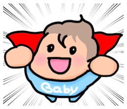 Adorable Baby sticker #5176690