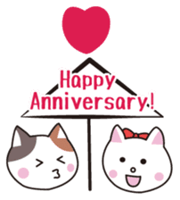 Happy Anniversary! Eng.ver sticker #5176861