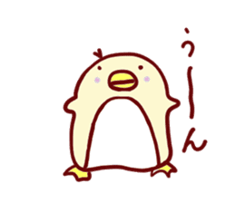 The nohohon penguin sticker #5177191
