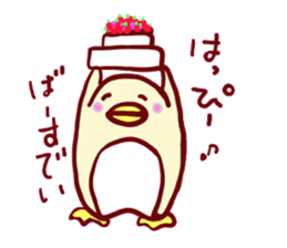 The nohohon penguin sticker #5177210