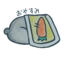 black rabbit Sticker sticker #5177535