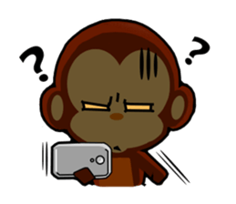 lovely monkey(3)~evolution sticker #5177788
