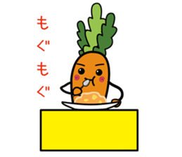 The movement which eat"NINJIN-SiriShiri" sticker #5177905