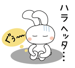 Volleyball rabbit 2 sticker #5179219