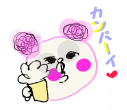 Graffti panda sticker #5179335