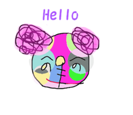 Graffti panda sticker #5179339