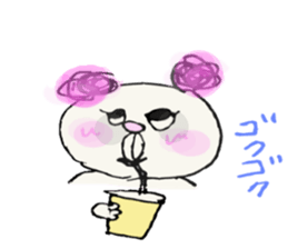 Graffti panda sticker #5179340