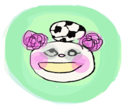 Graffti panda sticker #5179353