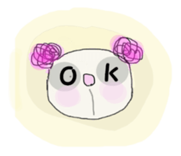 Graffti panda sticker #5179356