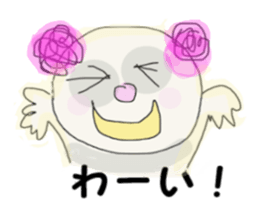 Graffti panda sticker #5179364