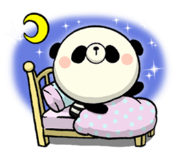 The striped PANDA sticker #5179971