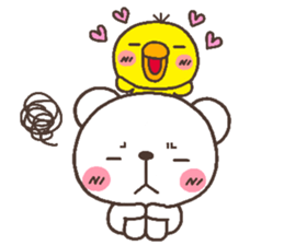 bear heart 20 sticker #5180649