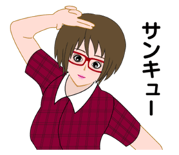 20 century spectacle girls everyday sticker #5180815