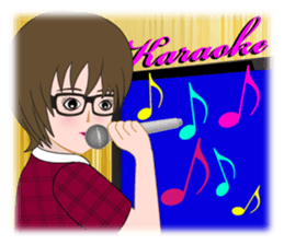 20 century spectacle girls everyday sticker #5180827