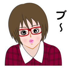 20 century spectacle girls everyday sticker #5180835