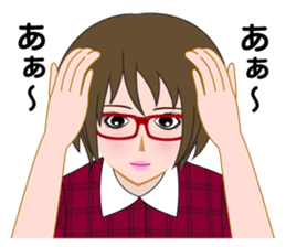 20 century spectacle girls everyday sticker #5180838