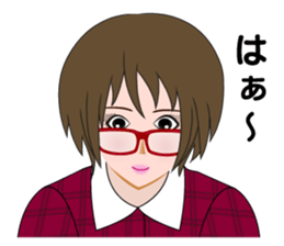 20 century spectacle girls everyday sticker #5180841