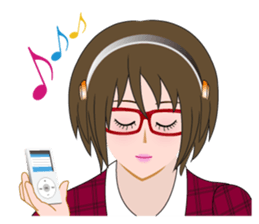 20 century spectacle girls everyday sticker #5180845