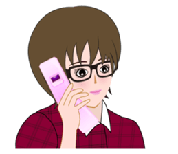 20 century spectacle girls everyday sticker #5180849