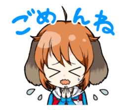 PC1's Character Wanko, Urara & Hitomi sticker #5182074