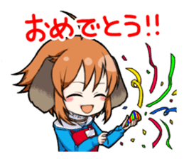 PC1's Character Wanko, Urara & Hitomi sticker #5182099