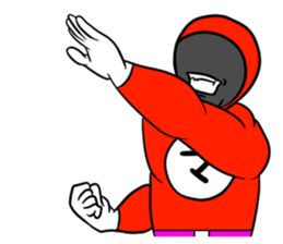 Word of the macho sticker #5182358