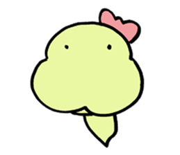 Snake baby Girls sticker #5182835