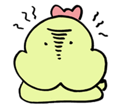 Snake baby Girls sticker #5182840