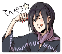 Osamuraisan(Guitarist) sticker #5183076