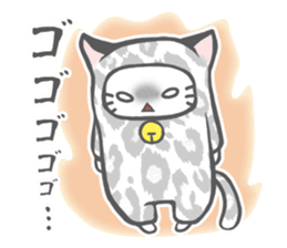 God cat Animal Costume ver sticker #5183289