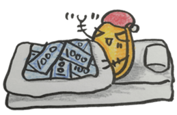 Coin's daily life sticker #5183323