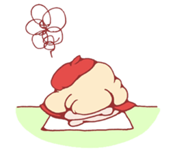 Kawaii MOFUMOFU Sticker 4 by ARINKO sticker #5183551