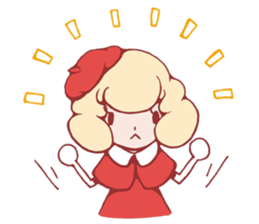 Kawaii MOFUMOFU Sticker 4 by ARINKO sticker #5183564