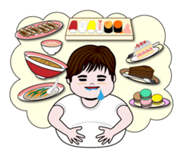 Good Luck! Chubby men Mr.BU!! sticker #5183634