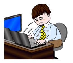 Good Luck! Chubby men Mr.BU!! sticker #5183639