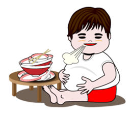 Good Luck! Chubby men Mr.BU!! sticker #5183643