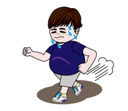 Good Luck! Chubby men Mr.BU!! sticker #5183649