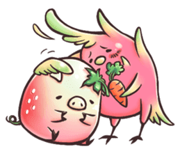 Strawberry Pig sticker #5183663