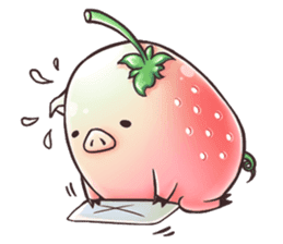 Strawberry Pig sticker #5183667