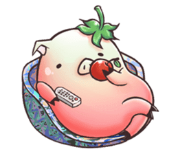 Strawberry Pig sticker #5183678