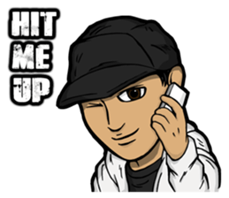 JEY-J (The Hip-Hop Artist) English ver. sticker #5183777